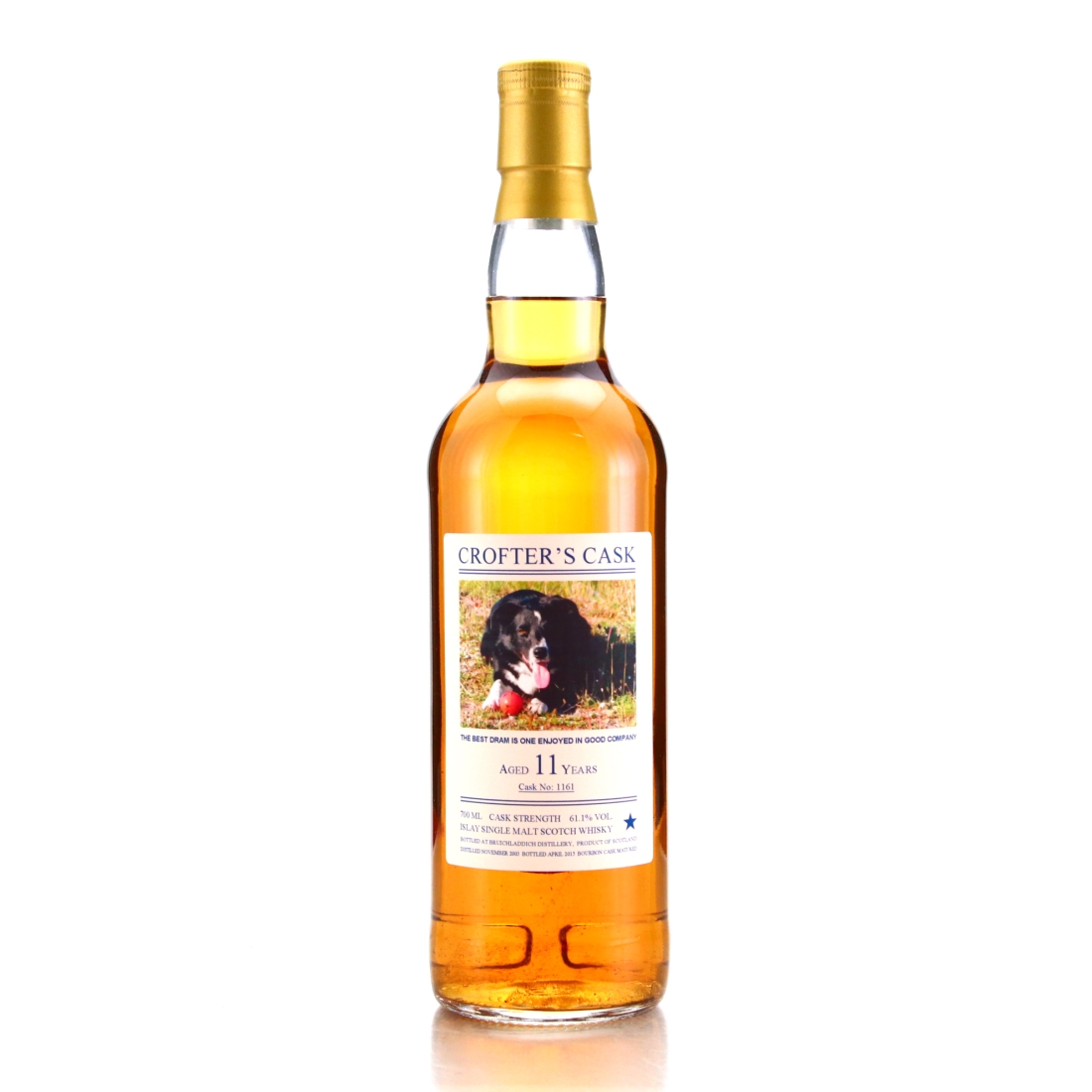 Bruichladdich 2003 Private Cask 11 Year Old #1161 / Crofter's Cask