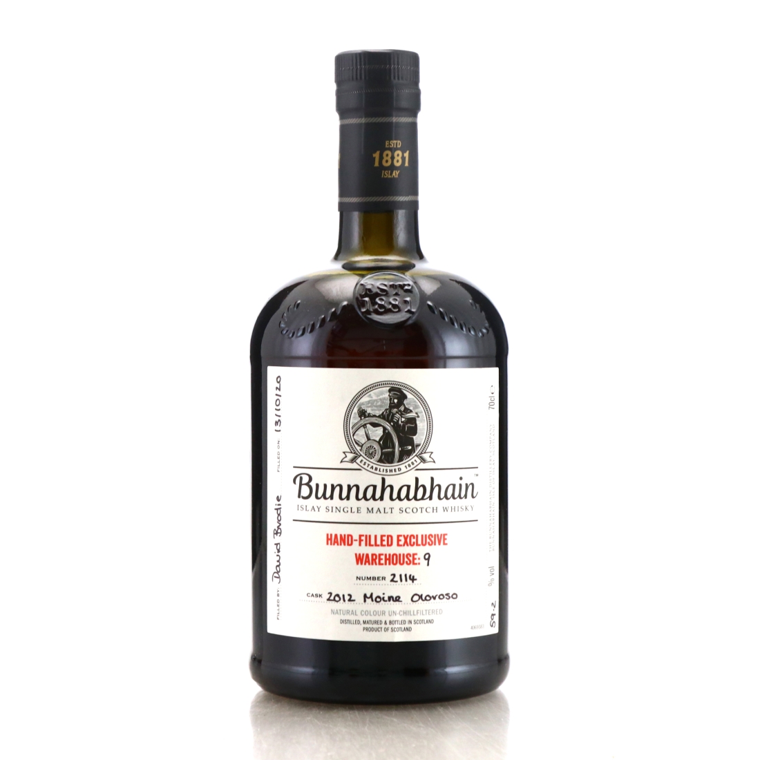 Bunnahabhain Moine 2012 Hand Filled / Oloroso