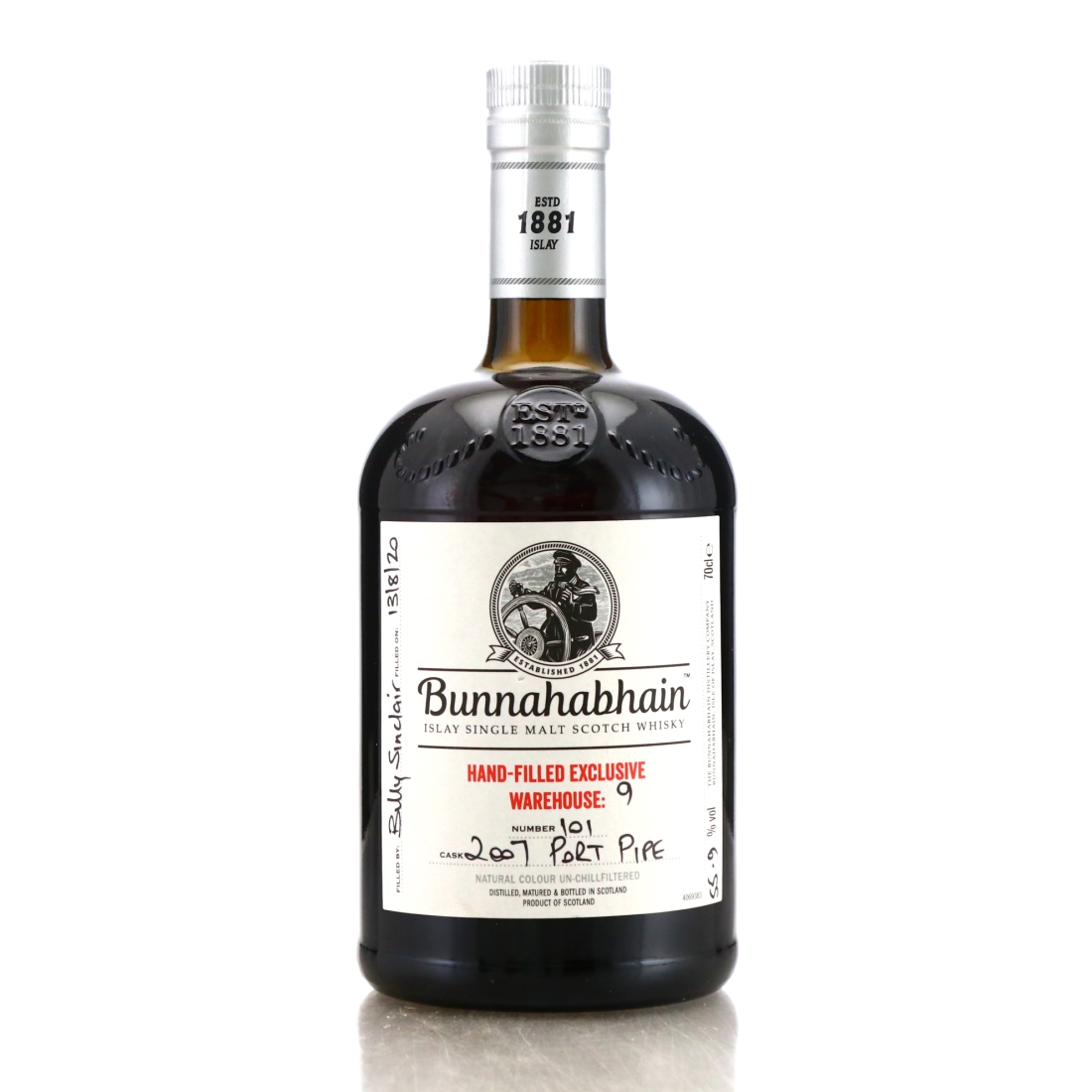 Bunnahabhain 2007 Port Pipe Cask Hand Filled