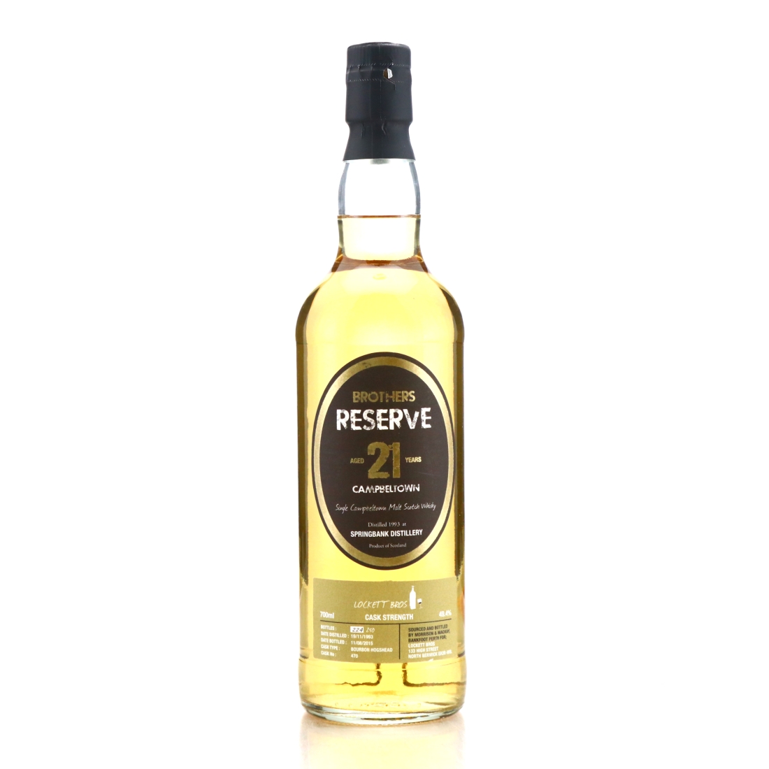 Springbank 1993 Brothers Reserve 21 Year Old