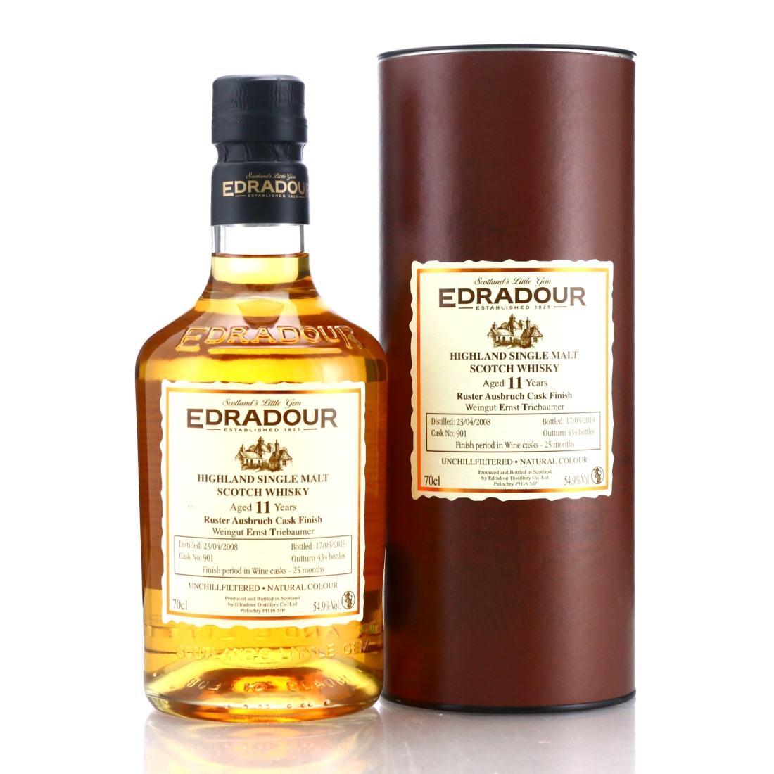 Edradour 2008 Ruster Ausbruch Wine Cask Finish 11 Year Old / Ernst Triebaummer