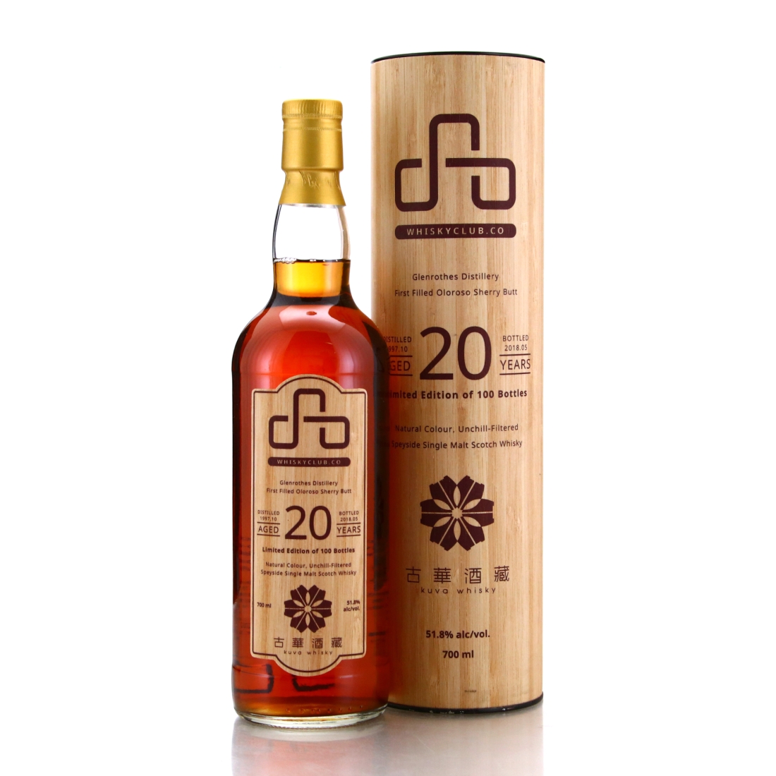 Glenrothes 1997 WhiskyClub.co 20 Year Old