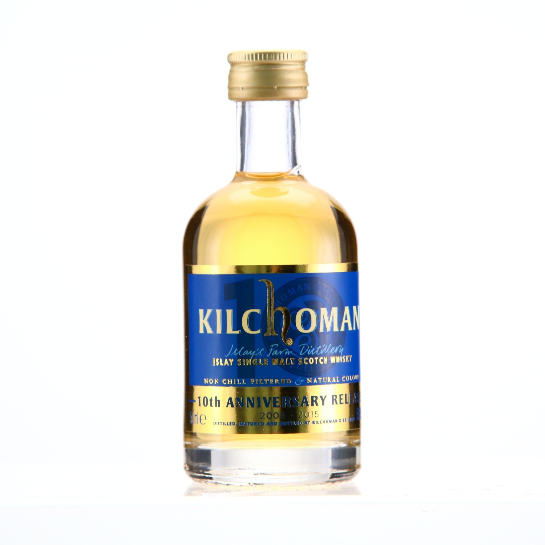 Kilchoman 10th Anniversary Miniature