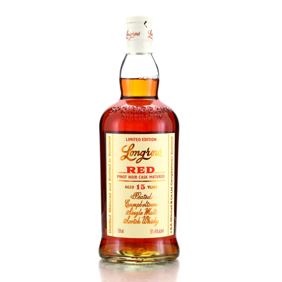Longrow Red 15 Year Old Pinot Noir 75cl / US Import