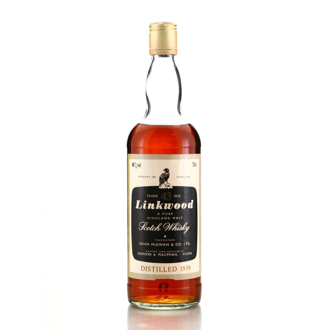 Linkwood 1939 Gordon and MacPhail 43 Year Old