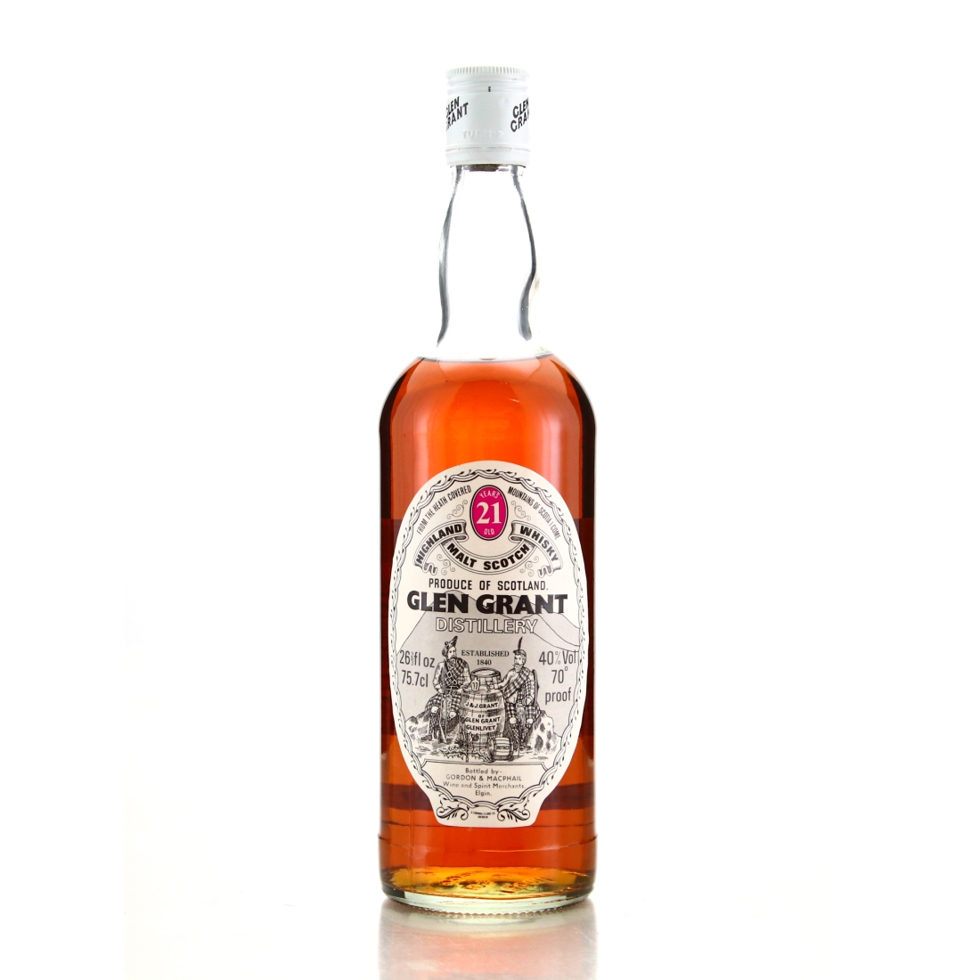 Glen Grant 21 Year Old Gordon and MacPhail 1970s
