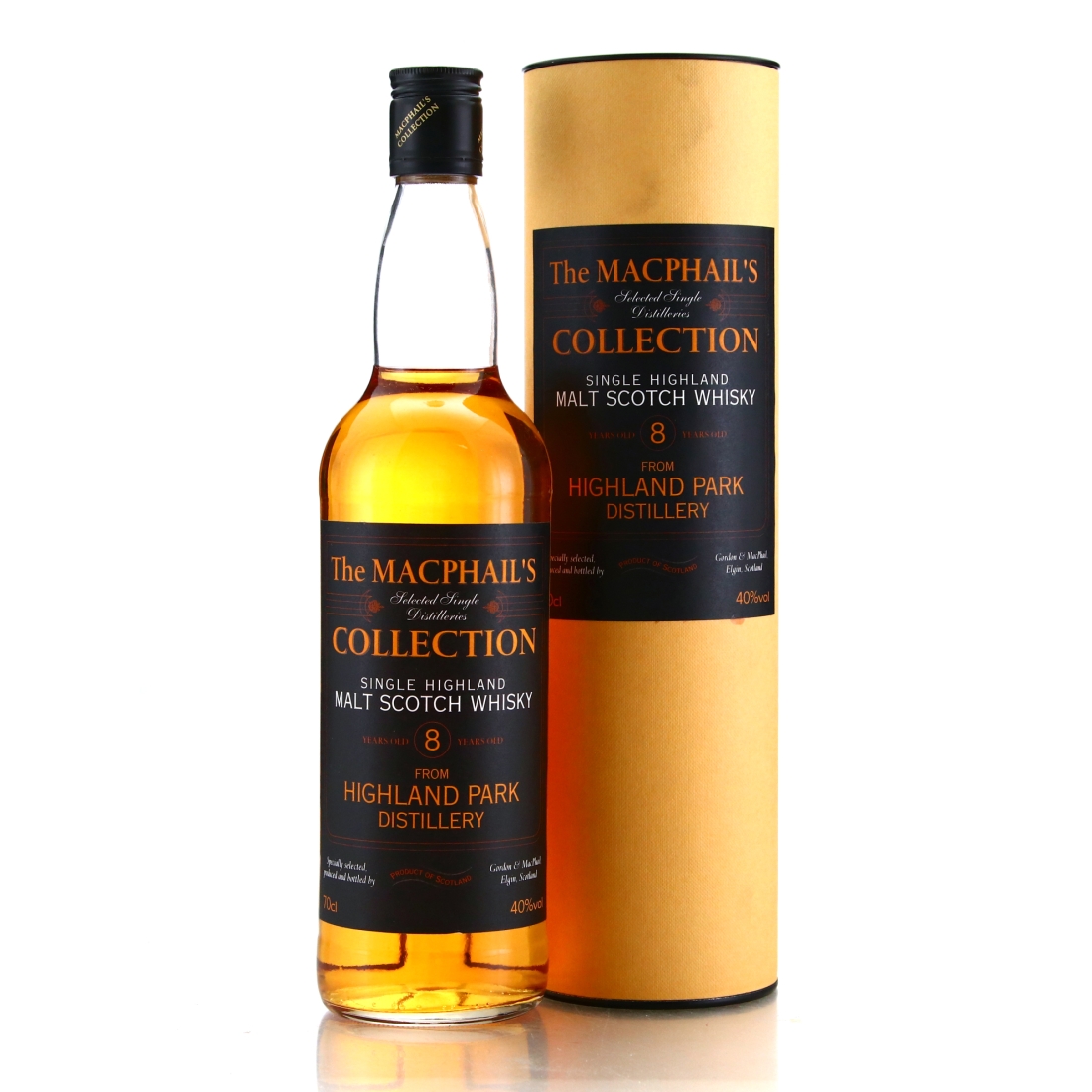 Highland Park 8 Year Old Gordon and MacPhail