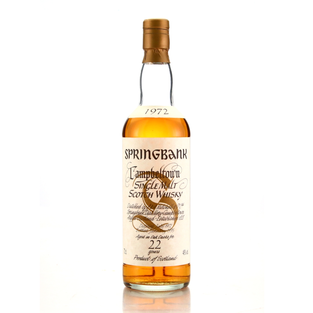 Springbank 1972 22 Year Old