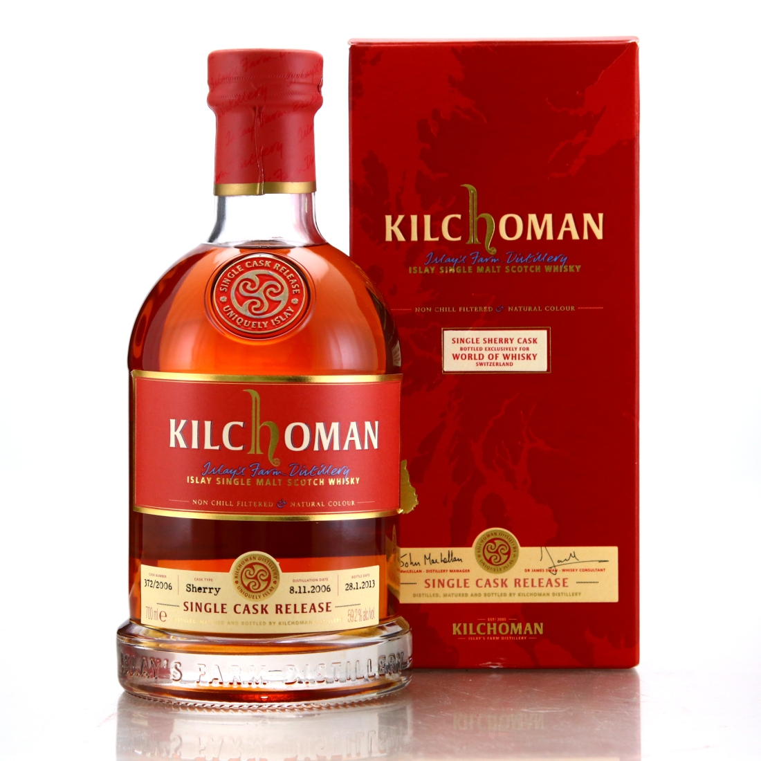 Kilchoman 2006 Single Sherry Cask #372 / WoW Switzerland