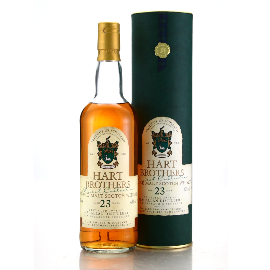 Macallan 1974 Hart Brothers 23 Year Old