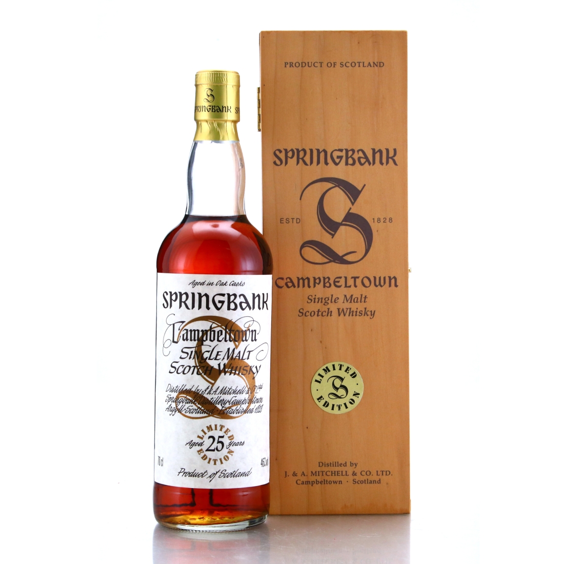 Springbank 25 Year Old Millennium Limited Edition