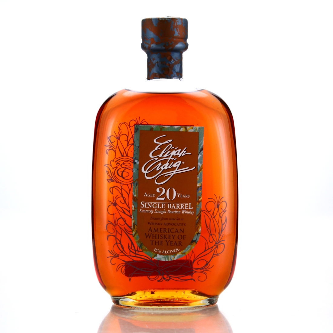 Elijah Craig 1991 Single Barrel 20 Year Old