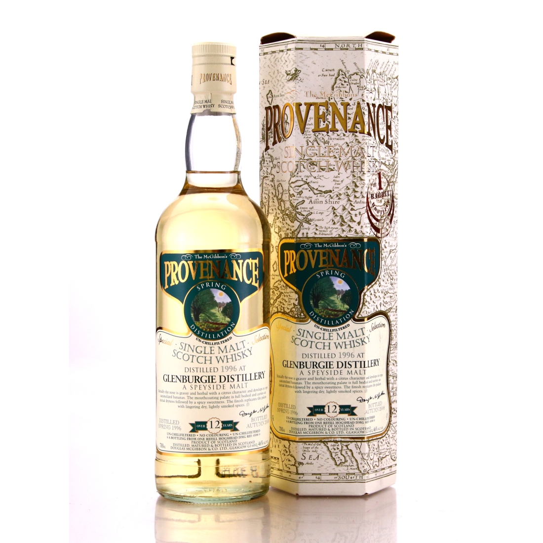 Glenburgie 1996 Douglas McGibbon 12 Year Old