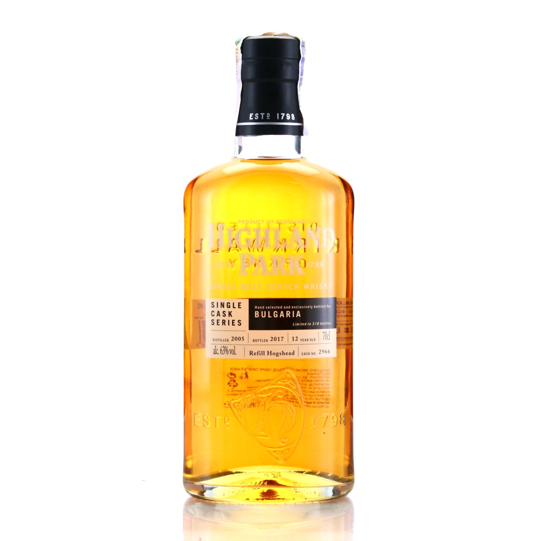 Highland Park 2005 Single Cask 12 Year Old #2966 / Bulgaria