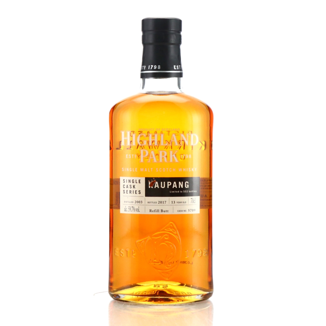 Highland Park 2003 Single Cask 13 Year Old #5709 / Kaupang
