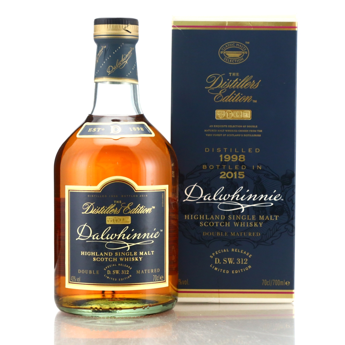 Dalwhinnie 1998 Distillers Edition D.SW.312