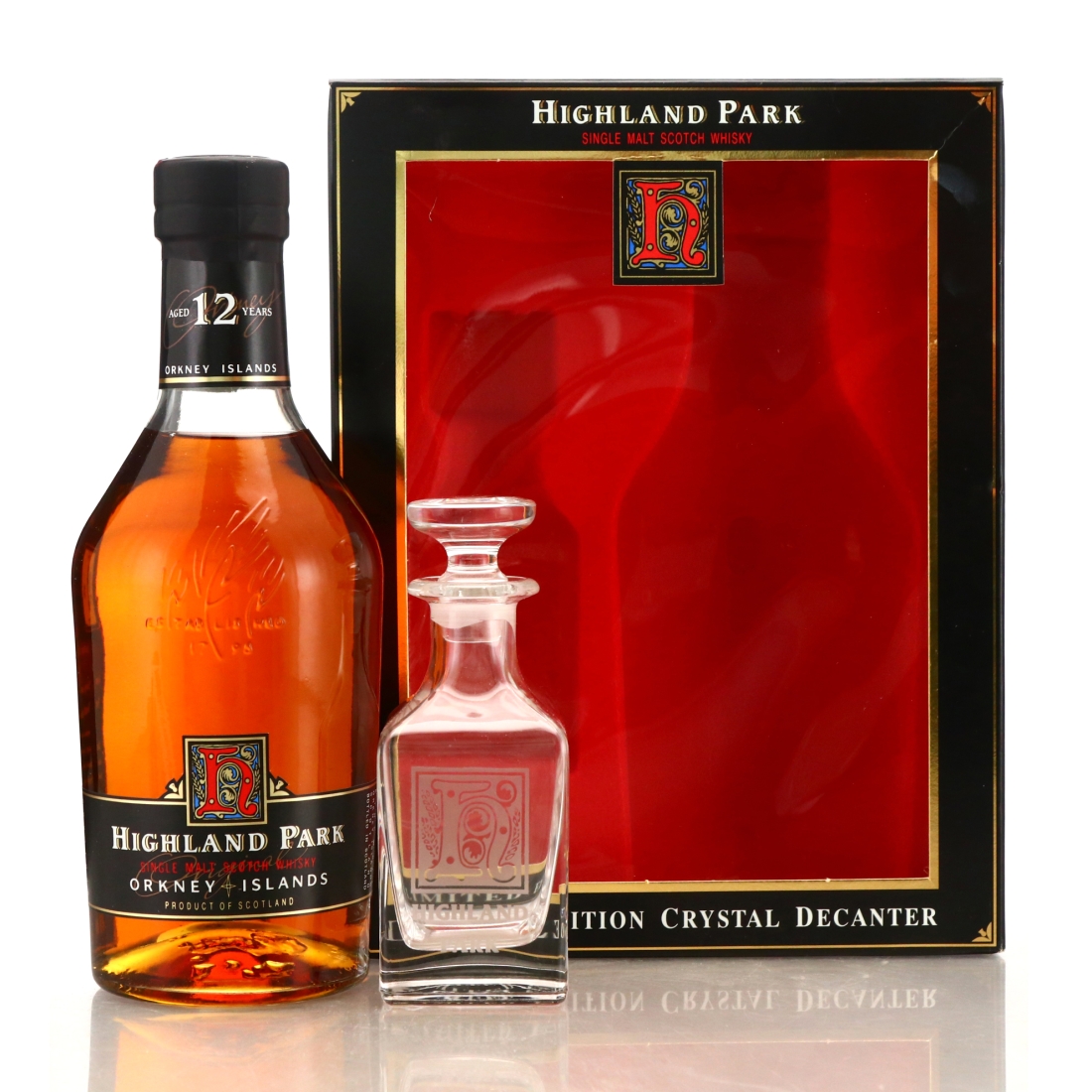 Highland Park 12 Year Old 1990s Gift Pack