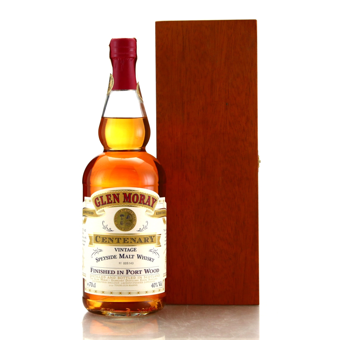 Glen Moray Centenary Port Wood Finish