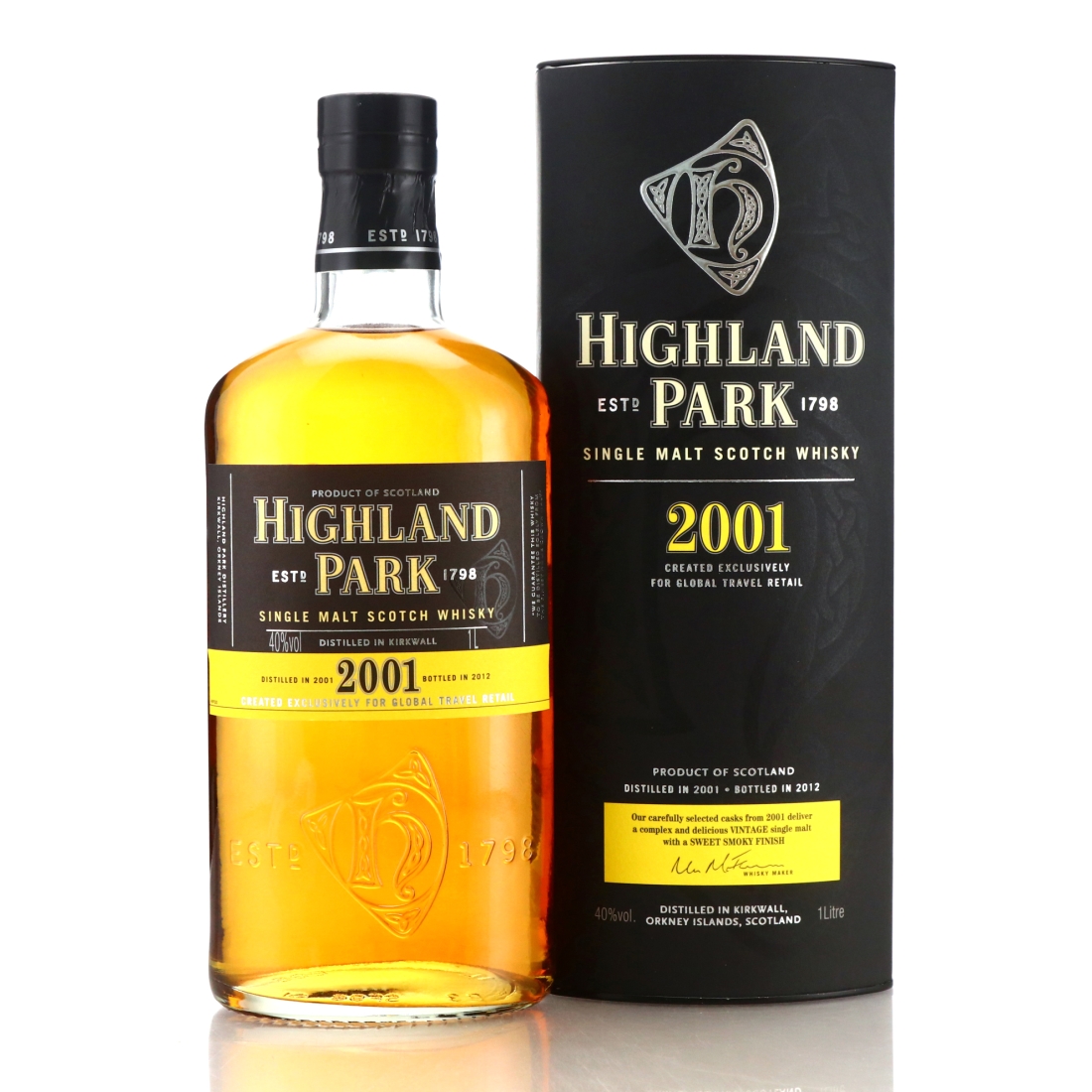 Highland Park 2001 1 Litre