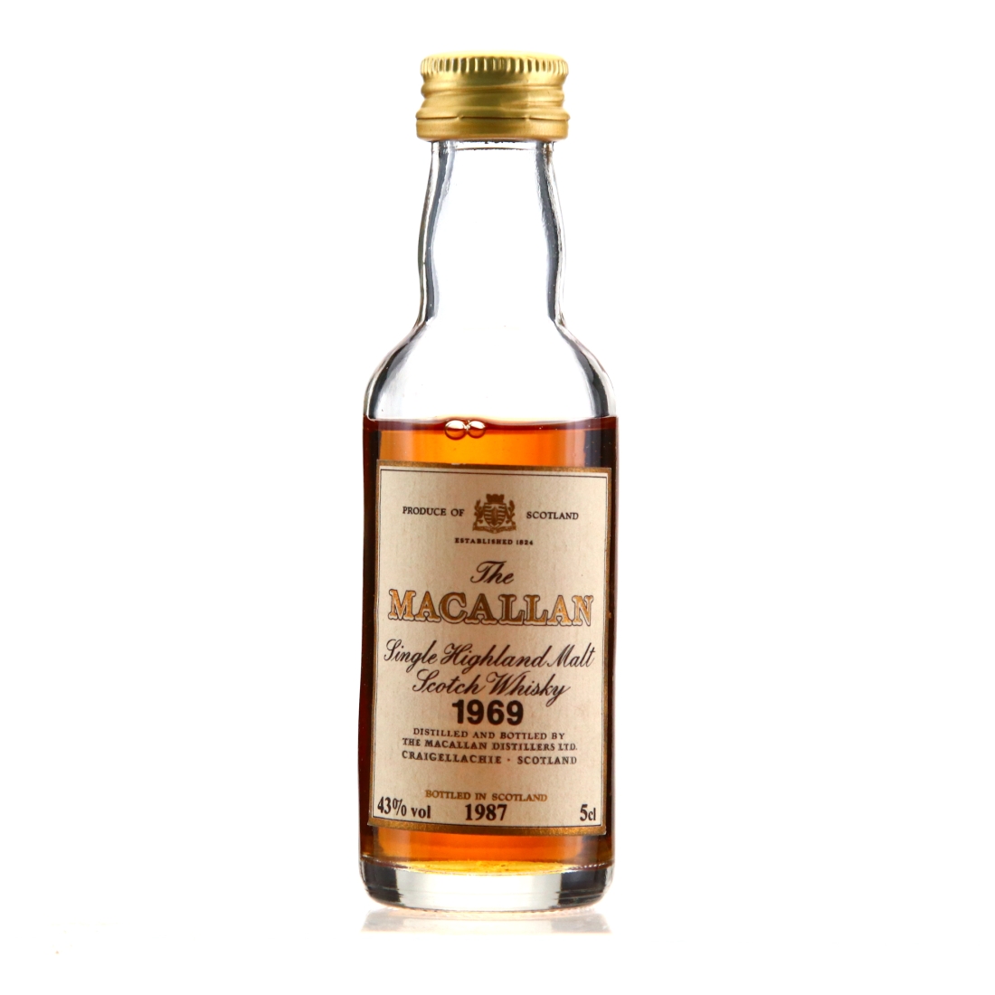 Macallan 1969 Miniature