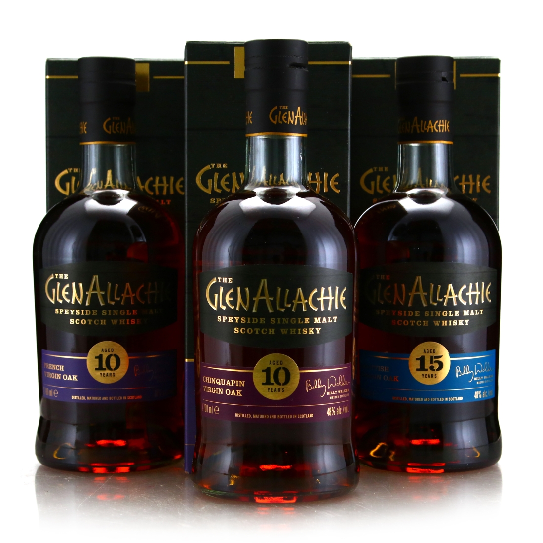 Glenallachie Virgin Oak Series 3 x 70cl