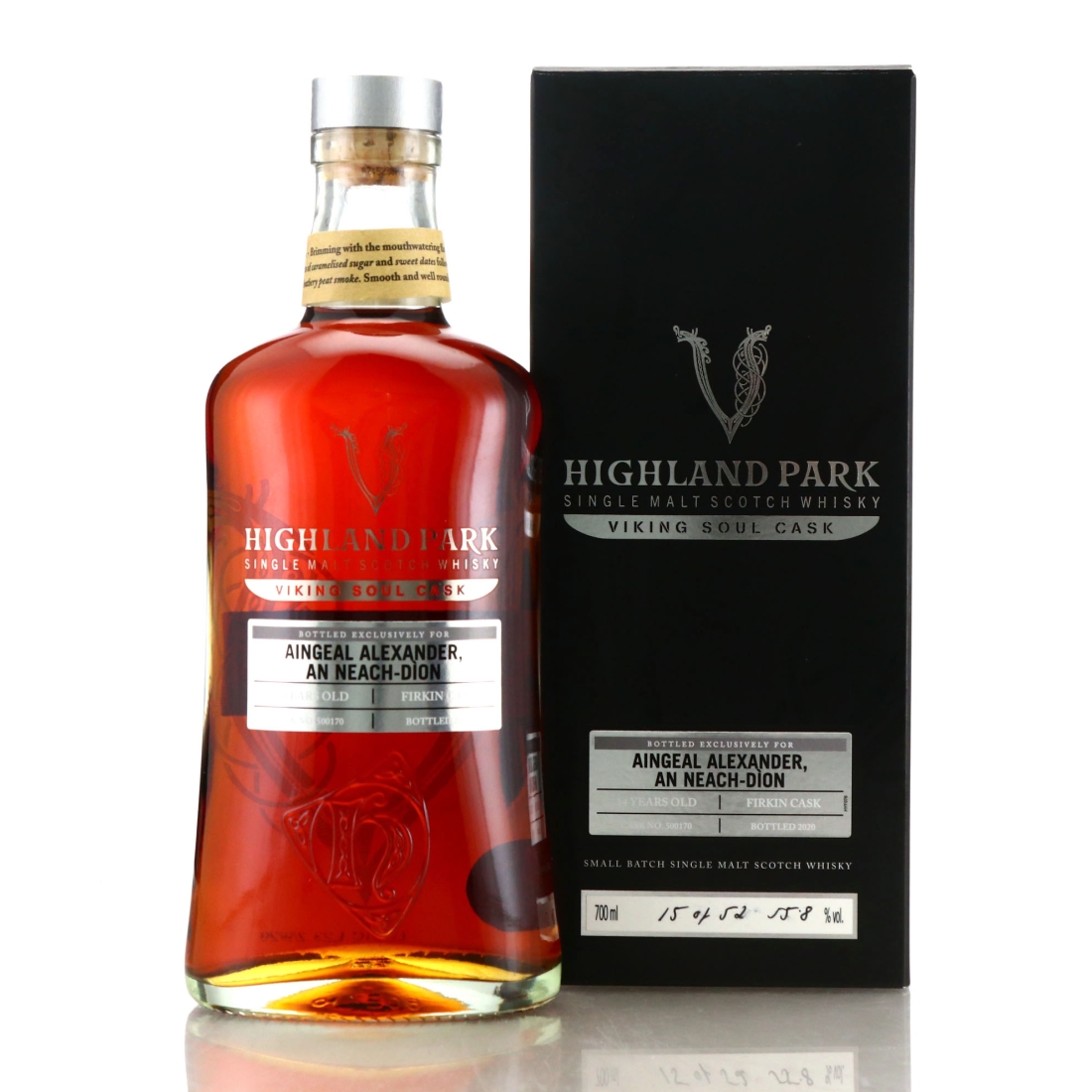 Highland Park 14 Year Old Viking Soul Cask #500170 / Aingeal Alexander, An Neach-Dion