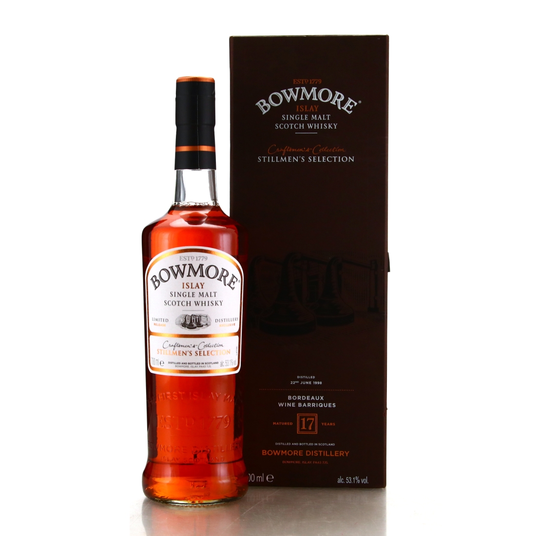 Bowmore 1998 Stillmen's Selection 17 Year Old / Distillery Shop