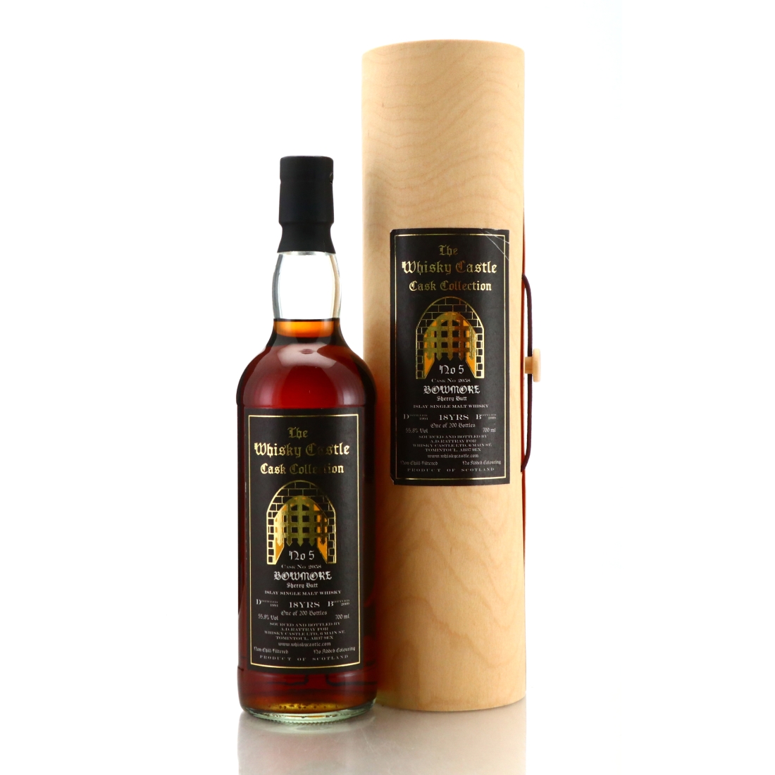 Bowmore 1991 Whisky Castle 18 Year Old Cask / The Castle Collection