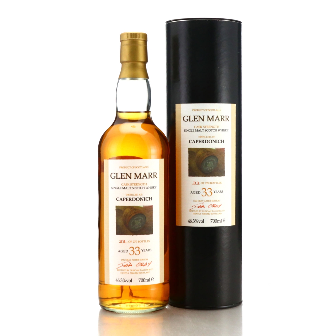Caperdonich 33 Year Old Glen Marr Ian Gray Artist Edition