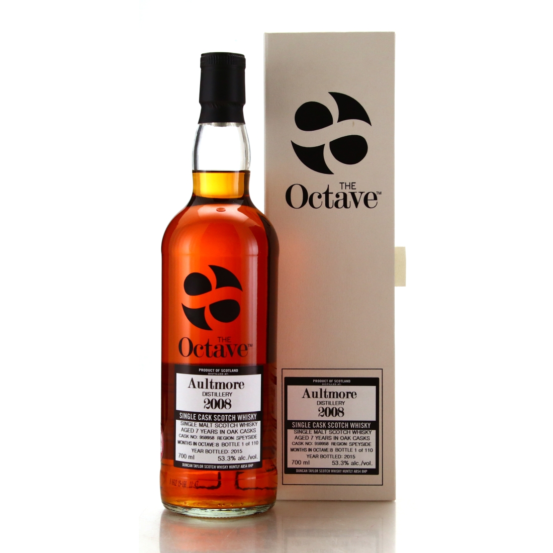 Aultmore 2008 Duncan Taylor 7 Year Old / Octave