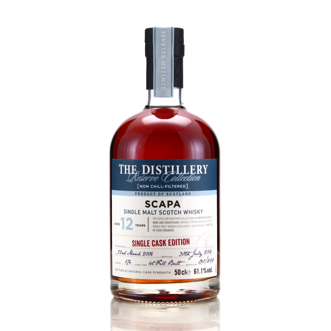 Scapa 2006 Reserve Collection 12 Year Old / Single Cask Edition