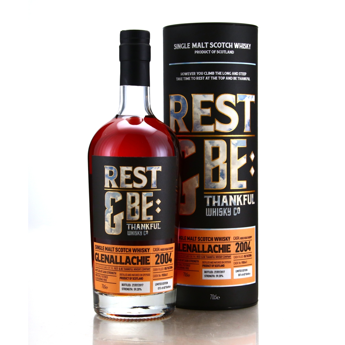 Glenallachie 2004 Rest and Be Thankful Whisky Co
