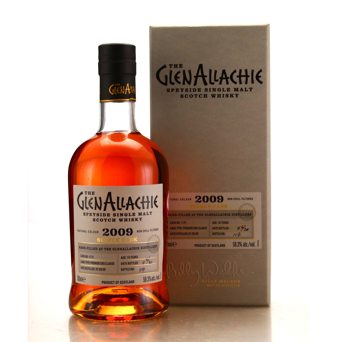 Glenallachie 2009 Single Grand Cru Cask 10 Year Old #1171