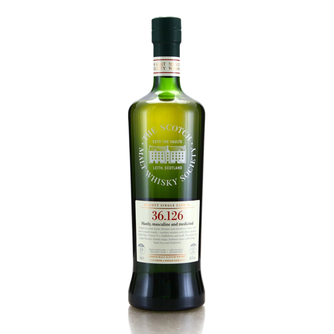 Benrinnes 2006 SMWS 10 Year Old 36.126