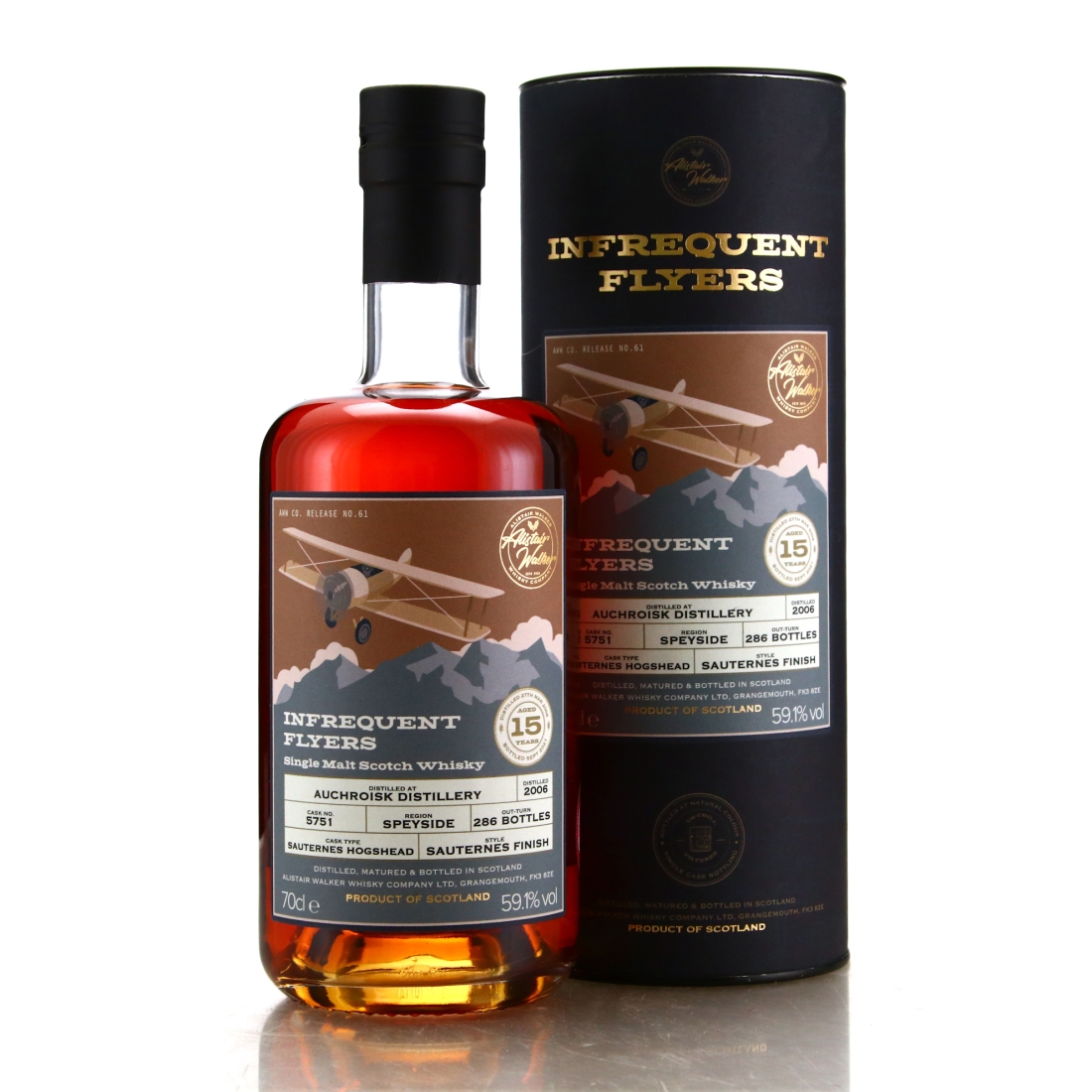 Auchroisk 2006 Infrequent Flyers 15 Year Old