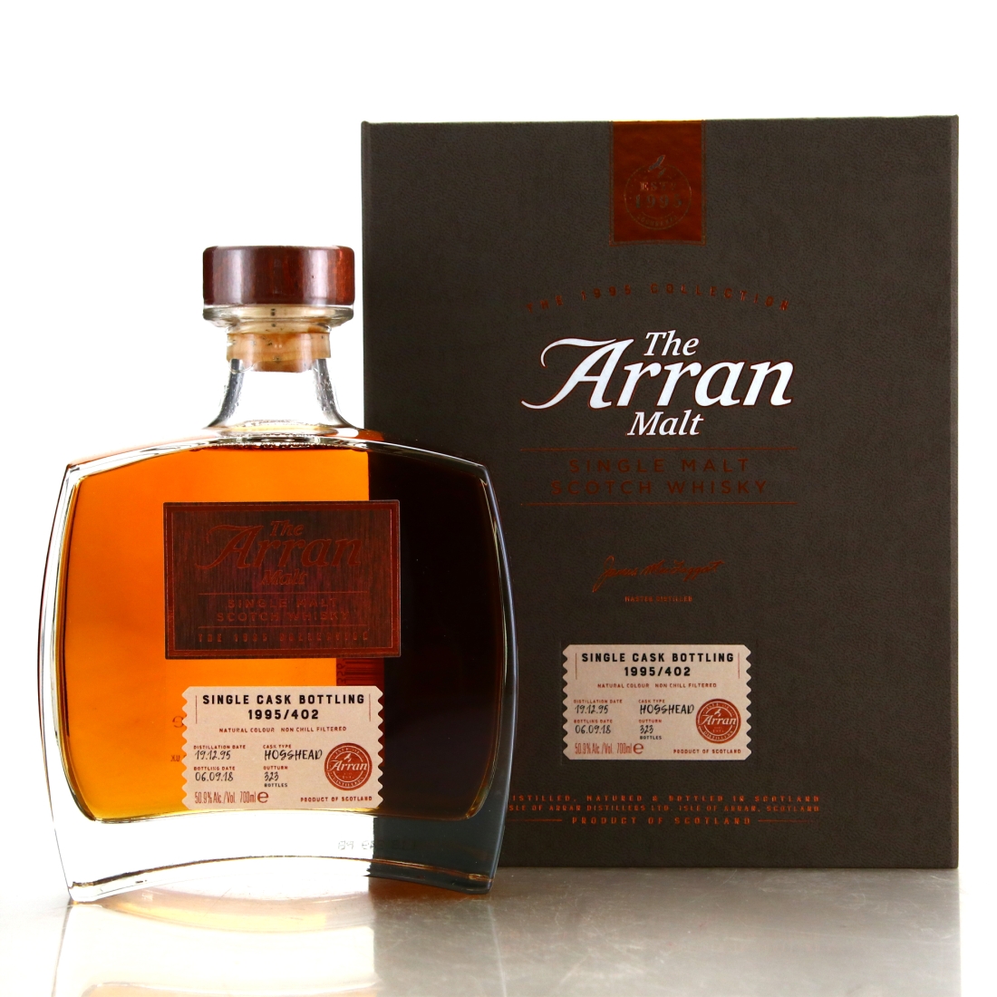 Arran 1995 Single Cask 22 Year Old #402 / The 1995 Collection - Denmark