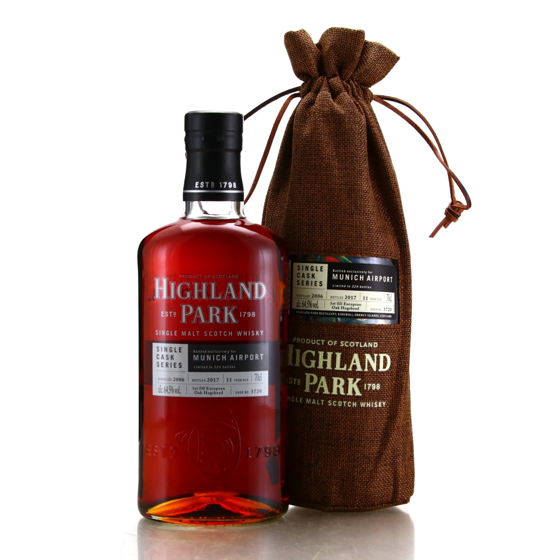 Highland Park 2006 Single Cask 11 Year Old #3720 / Munich Airport