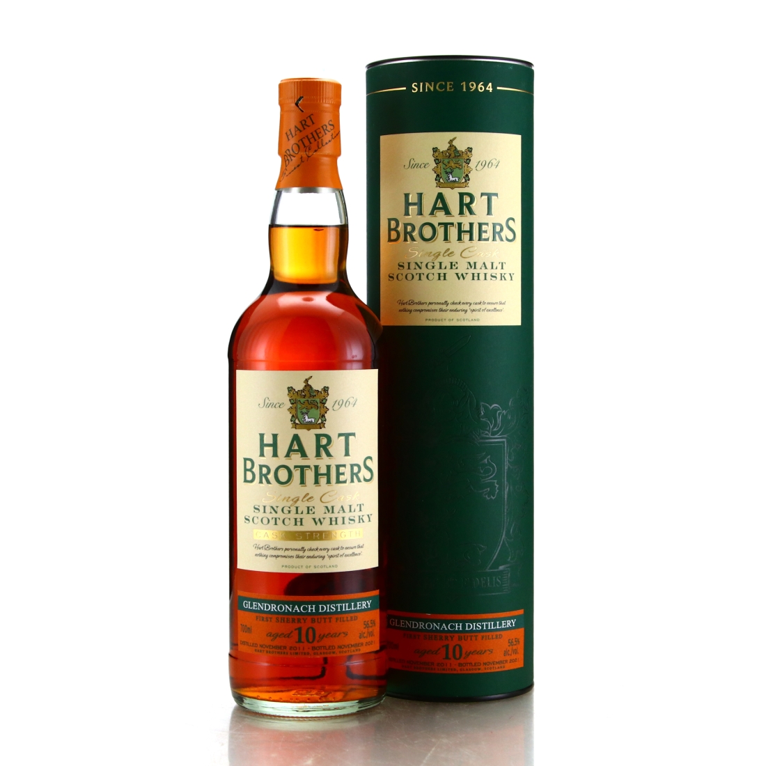 Glendronach 2011 Hart Brothers 10 Year Old Cask Strength