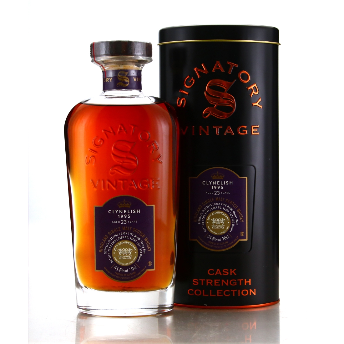 Clynelish 1995 Signatory Vintage 23 Year Old Cask Strength / TWE 20th Anniversary