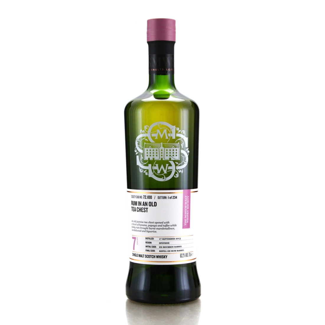 Miltonduff 2013 SMWS 7 Year Old 72.100