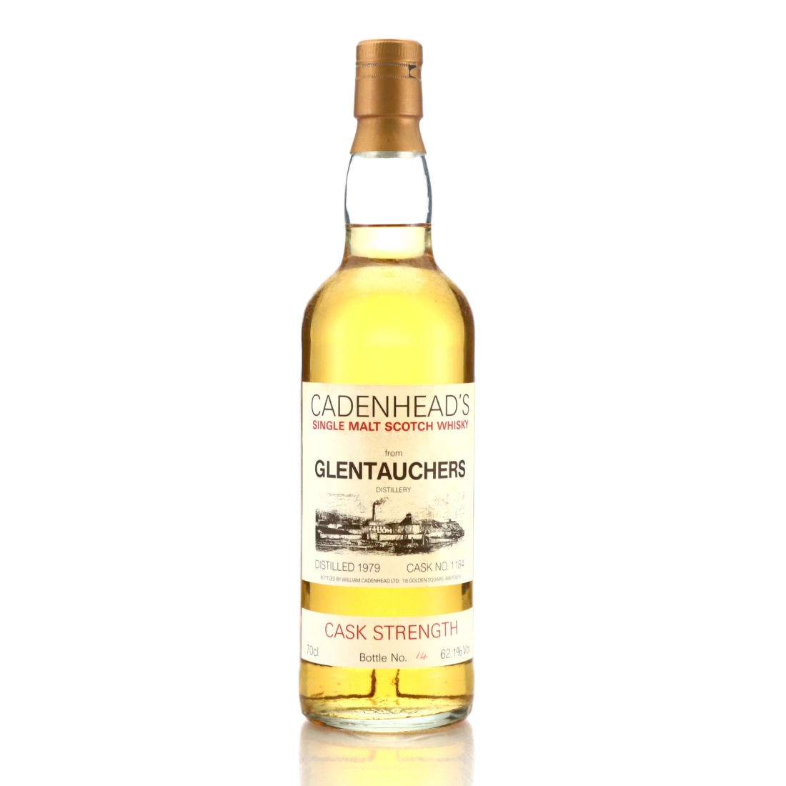 Glentauchers 1979 Cadenhead's Single Cask #1184