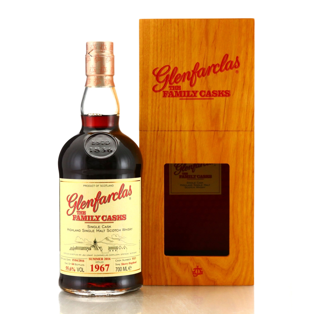 Glenfarclas 1967 Family Cask #5113 / Summer 2016