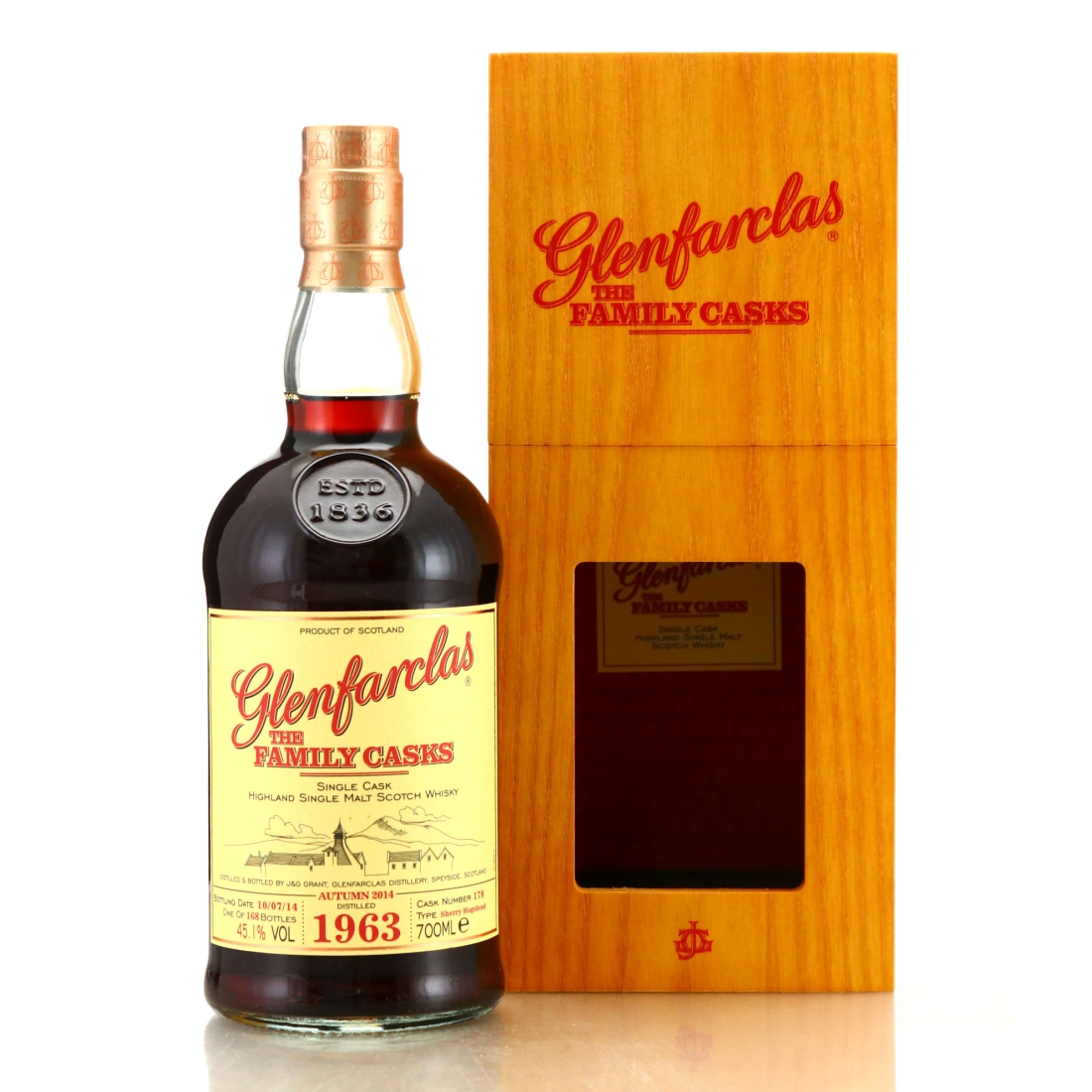Glenfarclas 1963 Family Cask #178 / Autumn 2014