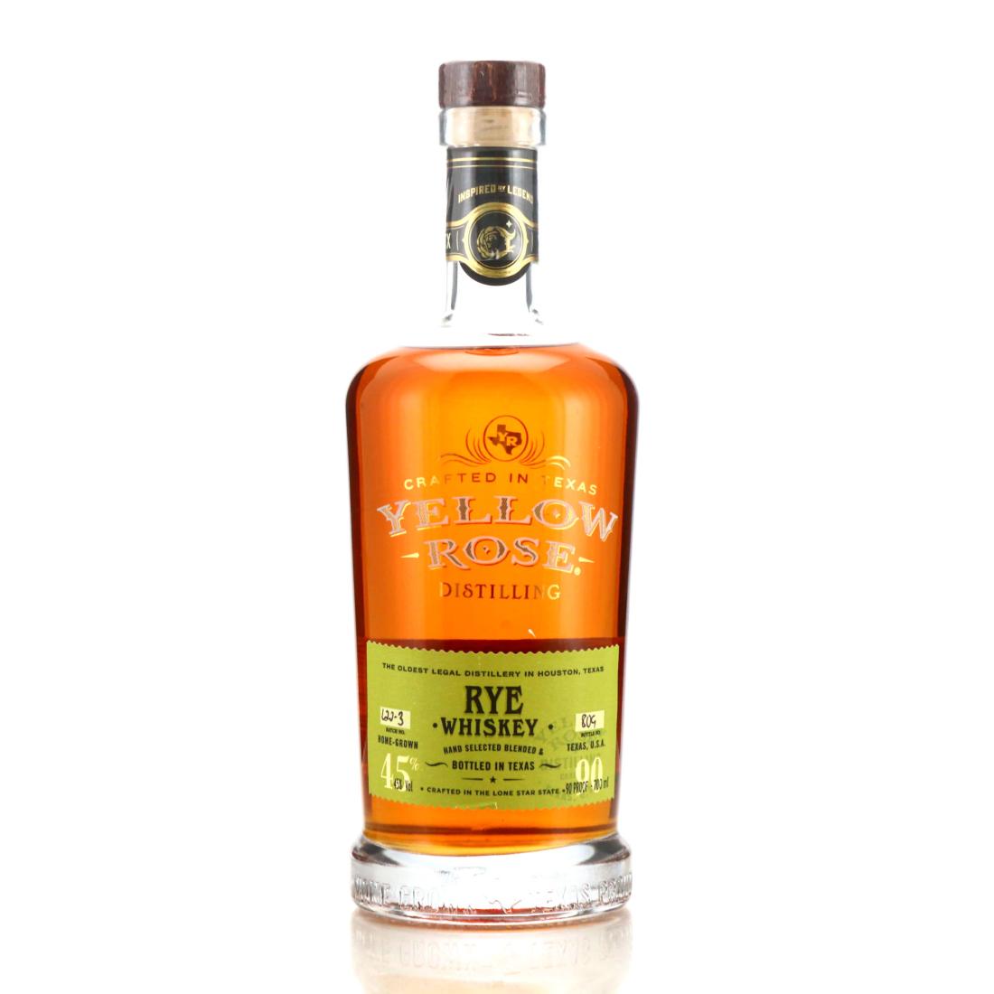 Yellow Rose Rye Whiskey Whisky | Whisky Auctioneer