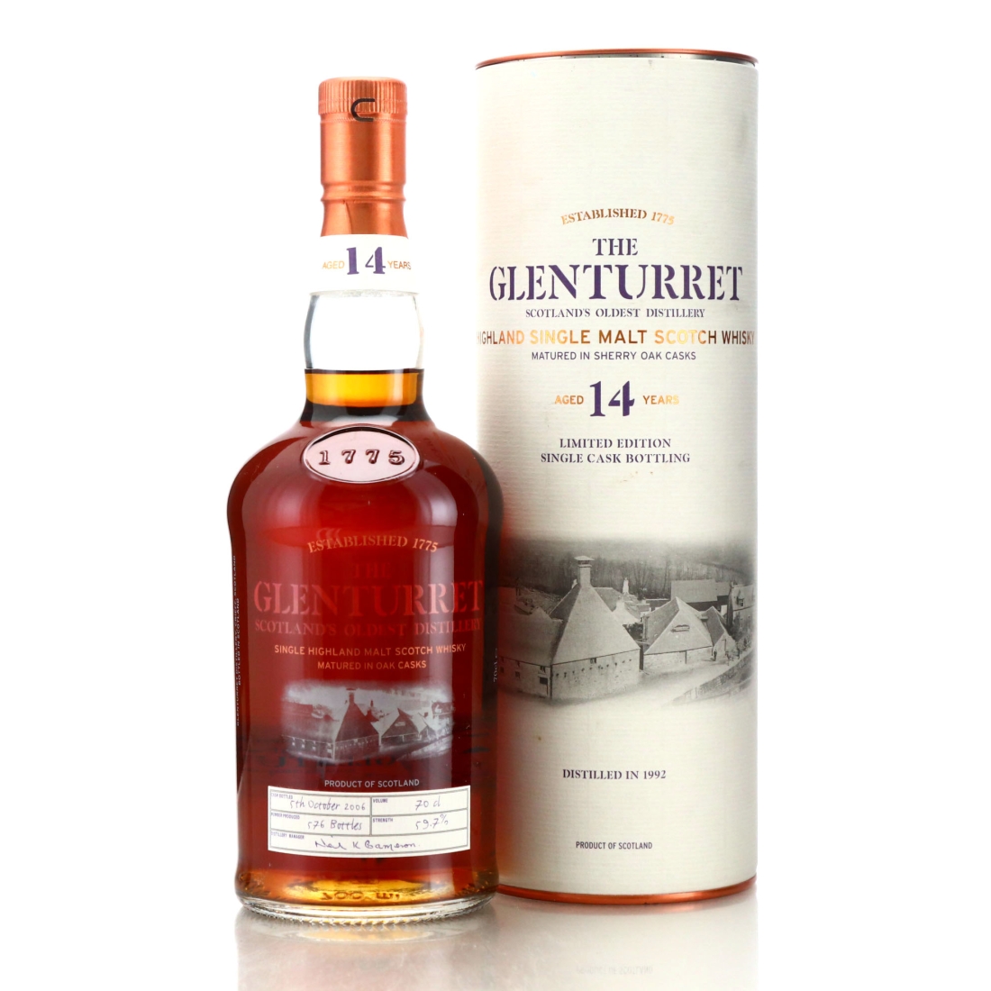 Glenturret 1992 Sherry Cask 14 Year Old