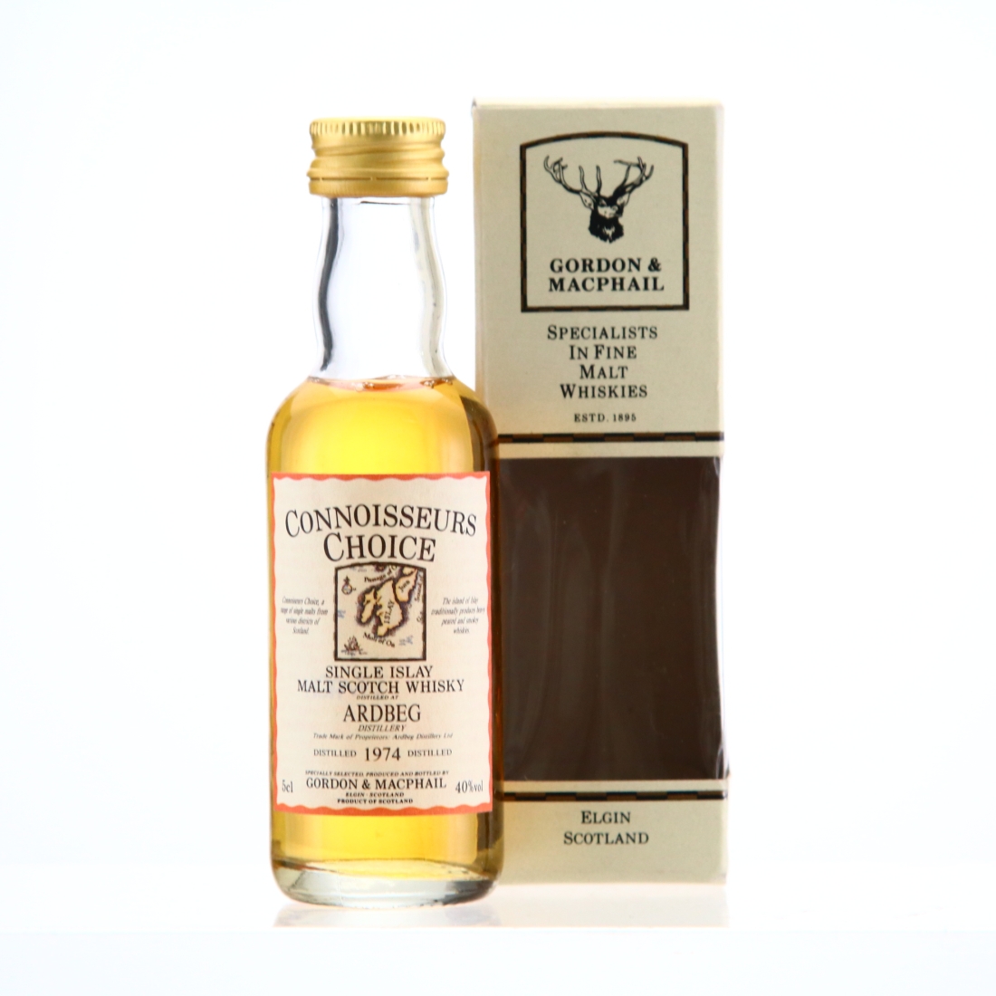 Ardbeg 1974 Gordon and MacPhail Miniature