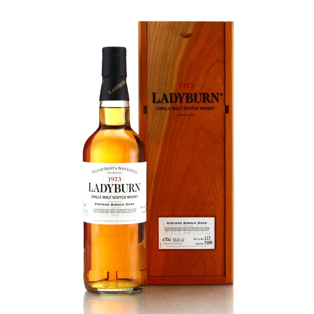 Ladyburn 1973 Single Cask 27 Year Old #3188