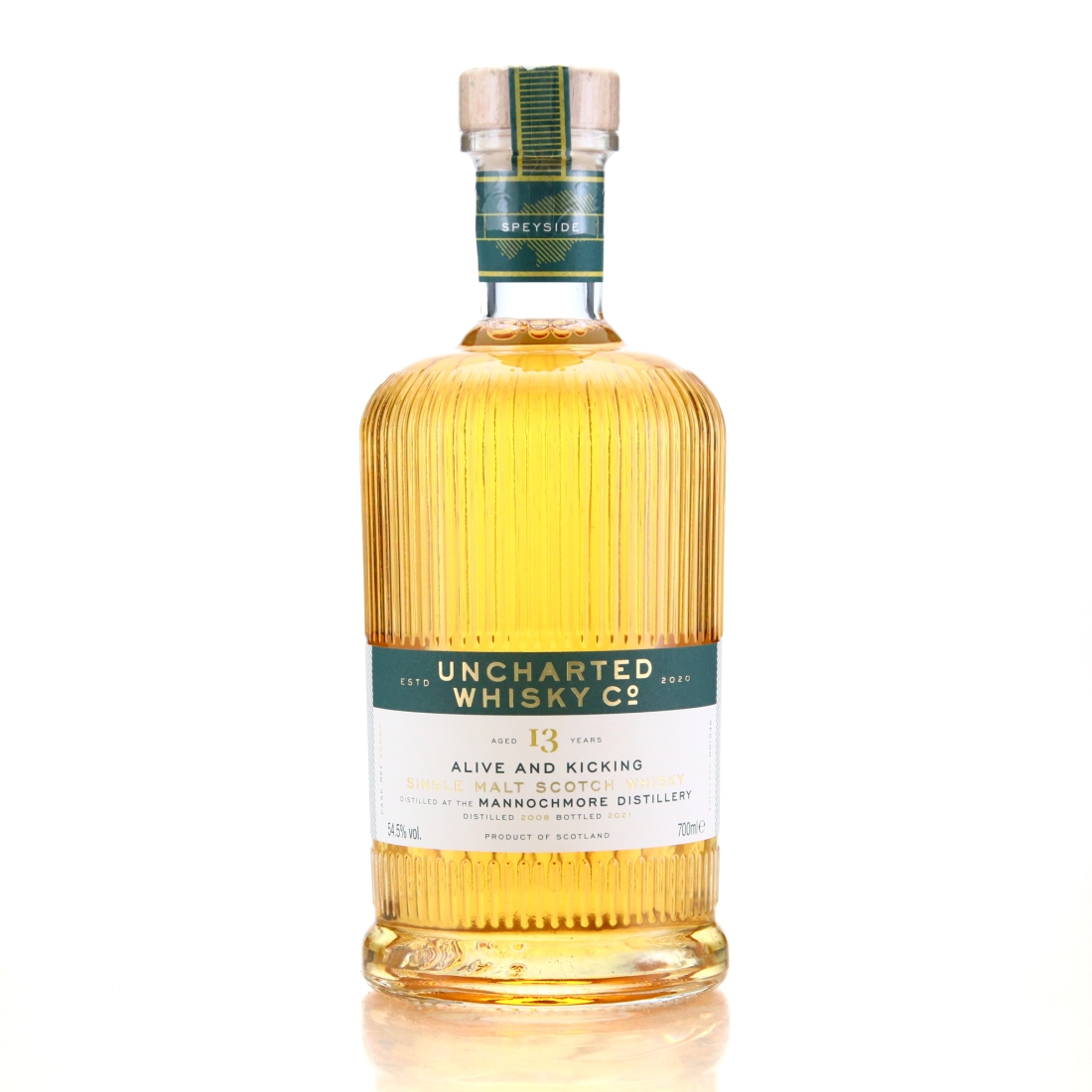 Mannochmore 2008 Uncharted Whisky 13 Year Old / Alive and Kicking