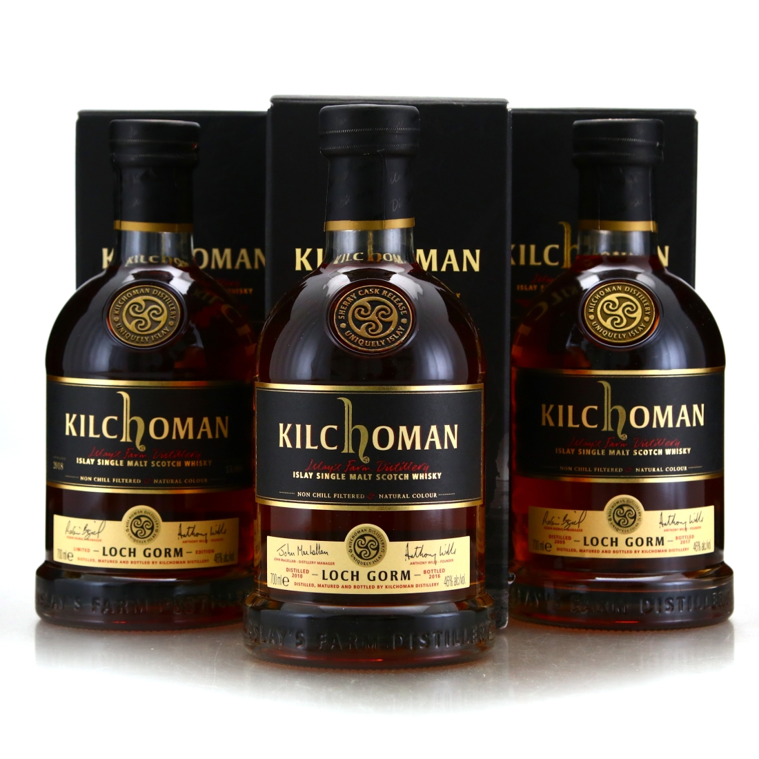 Kilchoman Loch Gorm 2016-2018 Edition 3 x 70cl