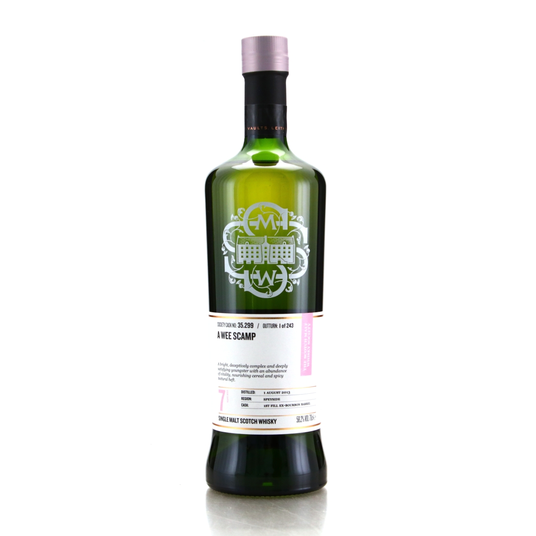 Glen Moray 2013 SMWS 7 Year Old 35.299